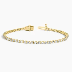 Lab Diamond Tennis Bracelet in 14K Gold